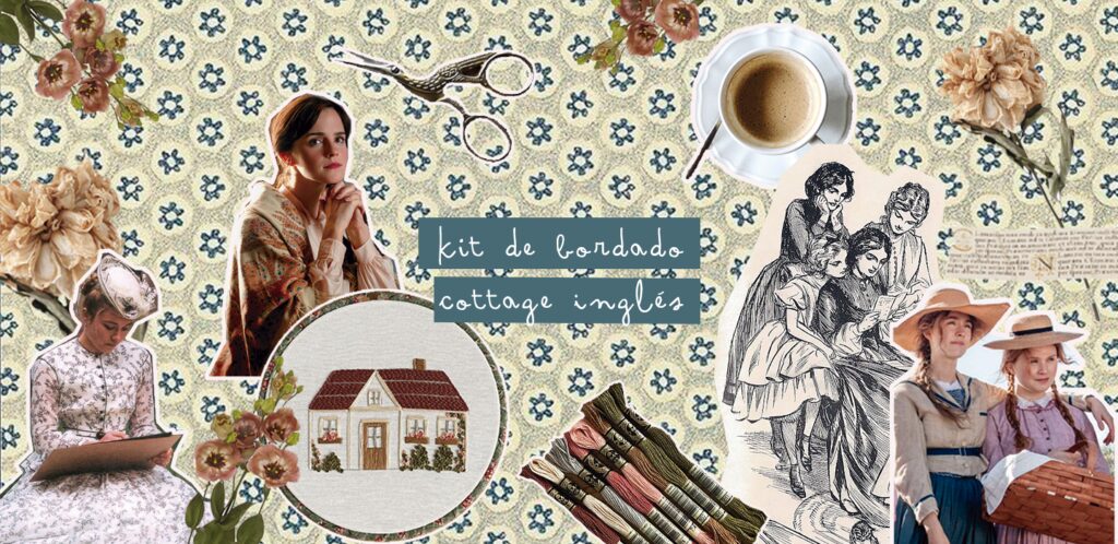 Journal Kit de bordado Demihermana