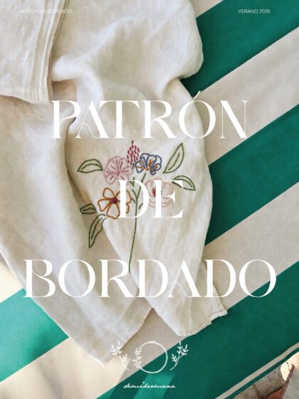 Patrón de bordado pareo